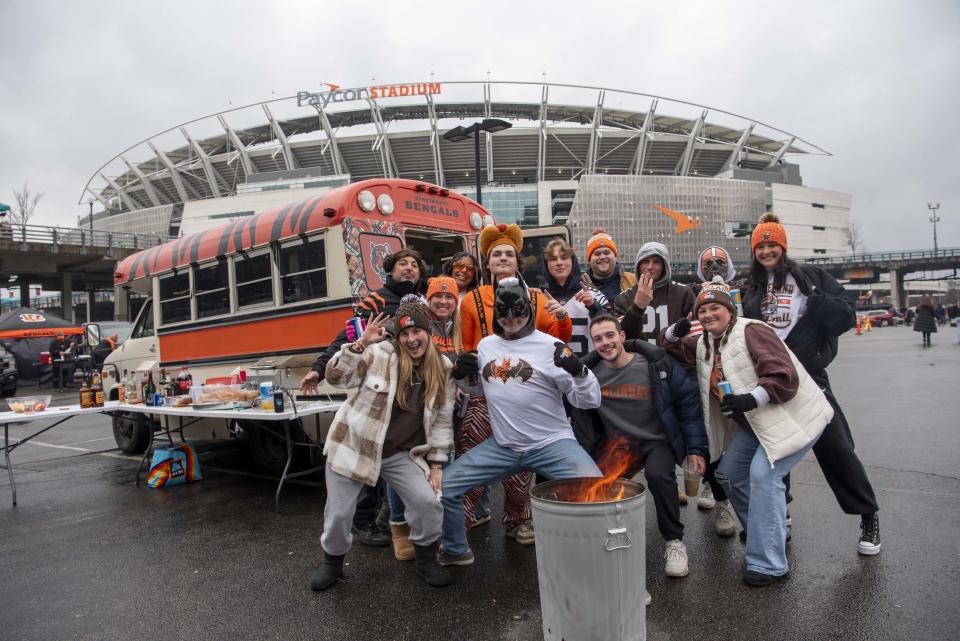 There's a lot going on in this photo, but that stance from the Browns Batman will be burned into my memory. In a Charlie Day voice: "How long have I been Brown man!?"