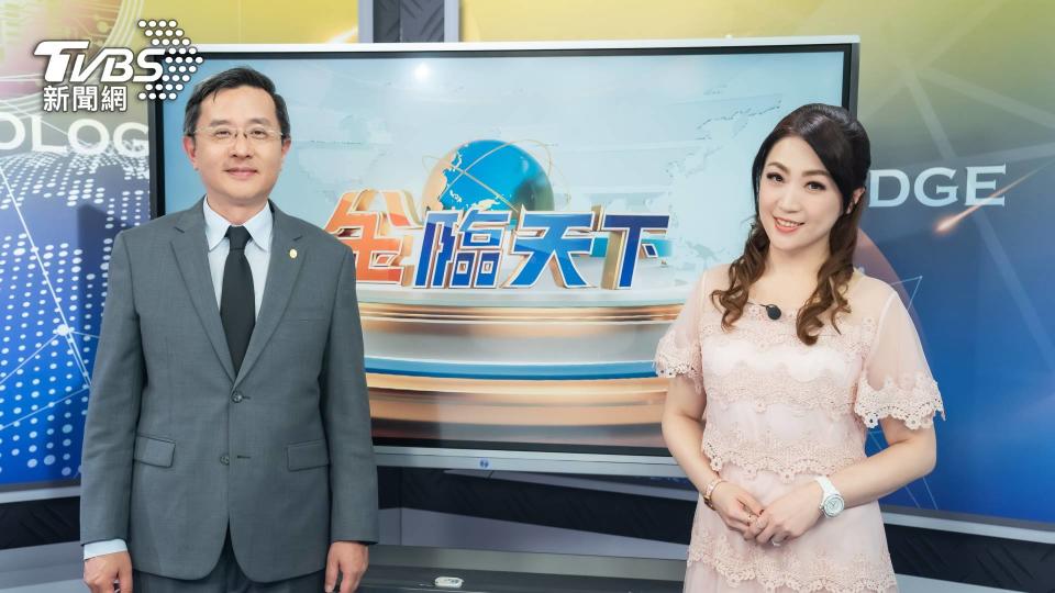 《金臨天下》專訪外交部政務次長李淳。(圖/TVBS)