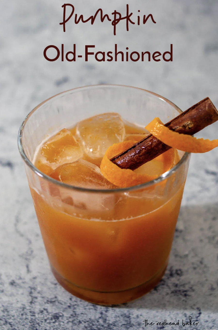 Pumpkin Old-Fashioned