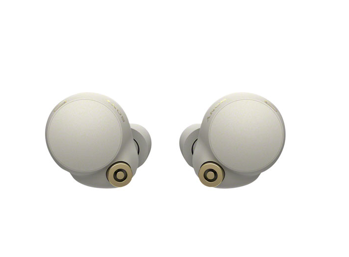 Sony WF-1000XM4 true wireless noise canceling earbuds.  Image by Amazon.