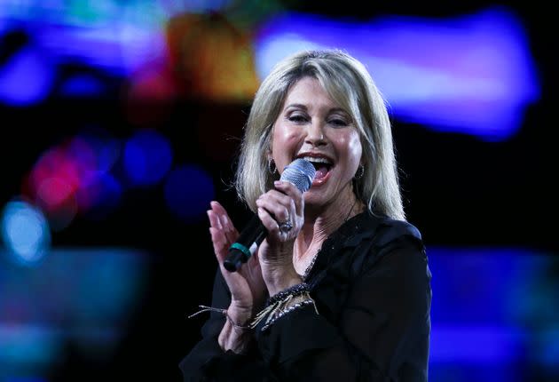 Olivia Newton-John, who starred in the smash-hit 1978 film “Grease,” has died at 73. (Photo: via Associated Press)