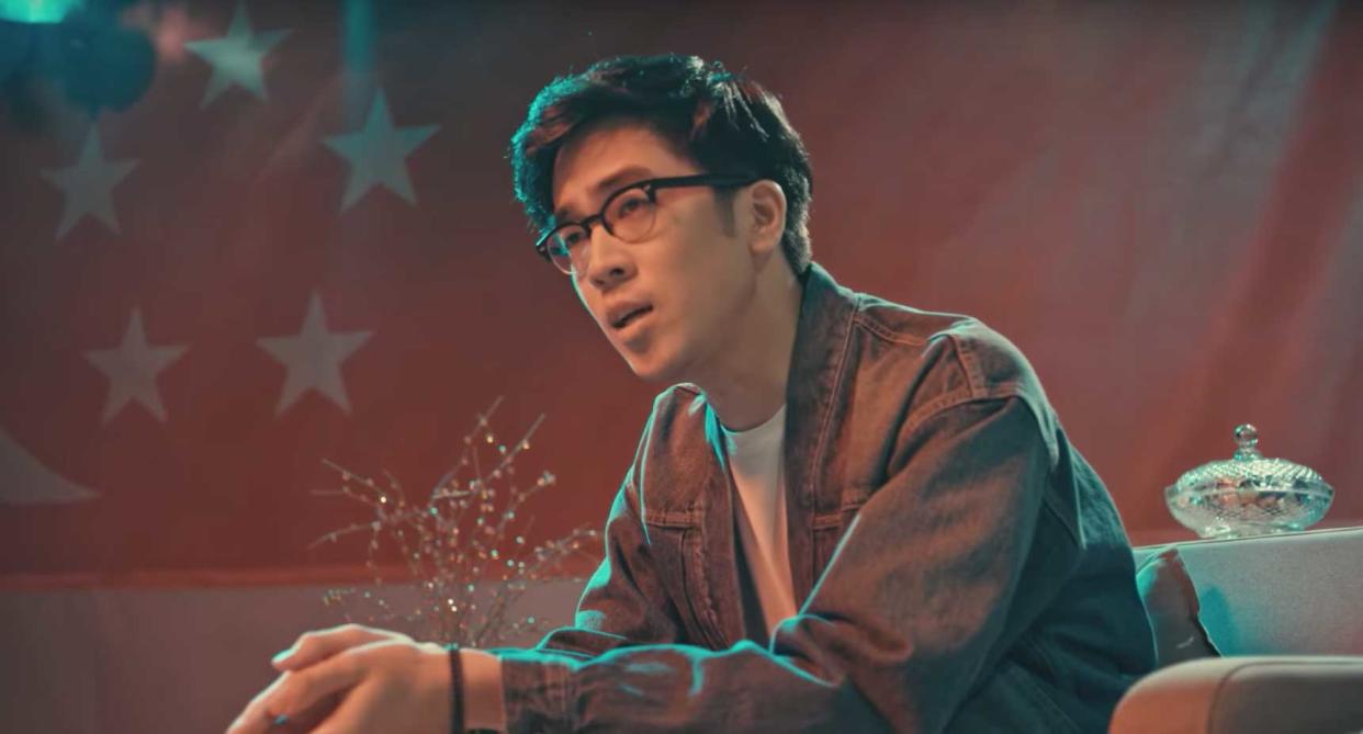 Singer-songwriter Charlie Lim in the music video for 2018’s National Day Parade theme song, a cover of ‘We Are Singapore’.