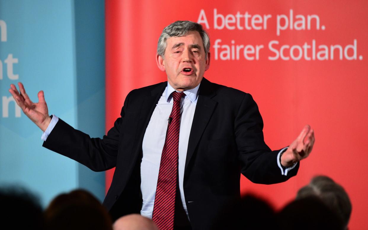 Gordon Brown Scotland Labour UK Union politics unity - Mark Runnacles/Getty Images
