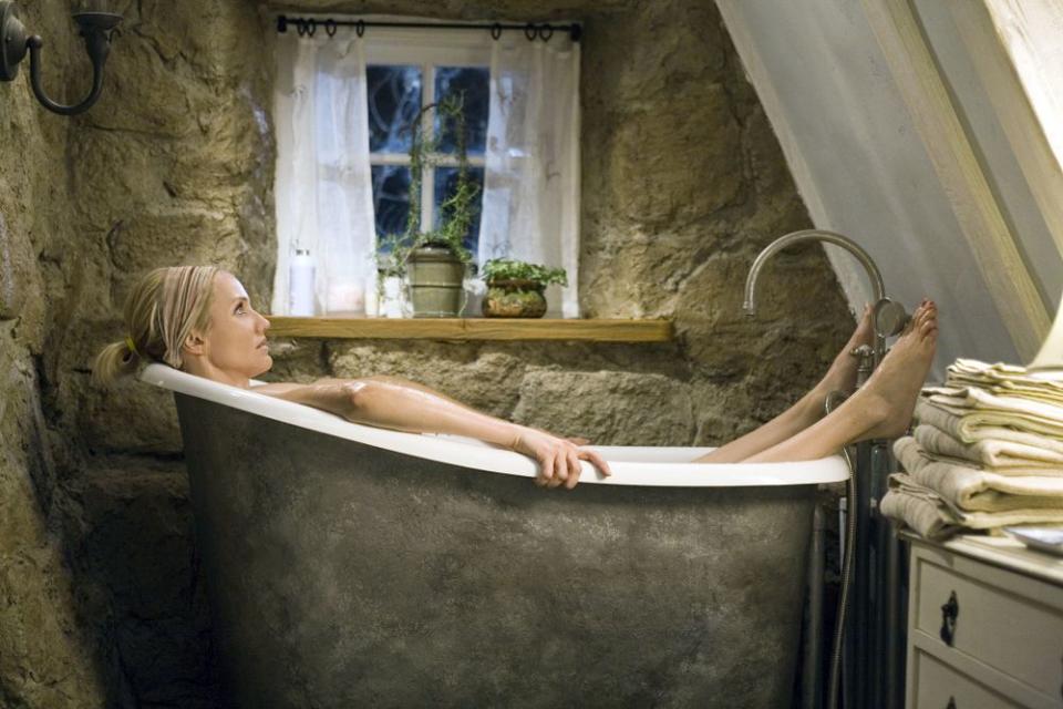 Cameron Diaz in <em>The Holiday</em> at Rosehill Cottage