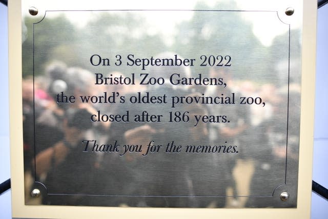 Bristol Zoo Gardens cierra por última vez