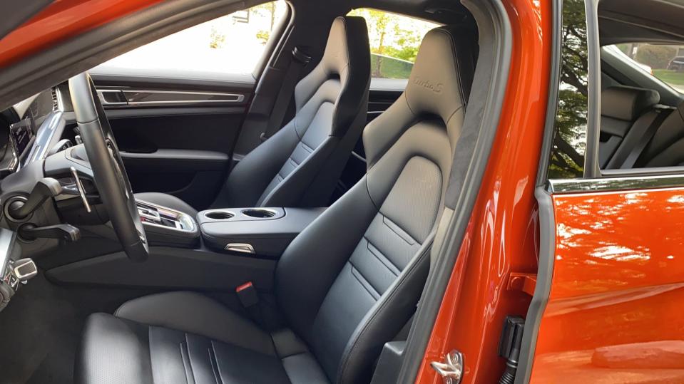 Porsche Panamera Turbo S interior