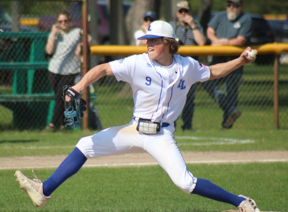 Connor Wallace has been named to the all-state baseball first team twice during his time at Inland Lakes.