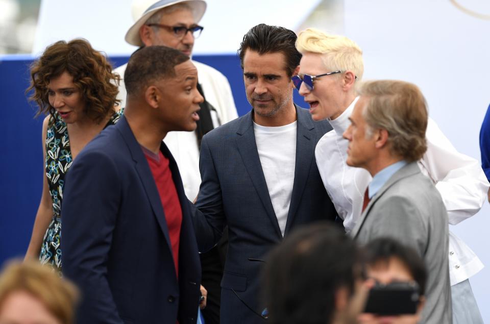 Will Smith, Colin Farrell et Tilda Swinton