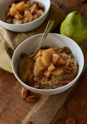 Brown Sugar Pear Steel Cut Oats