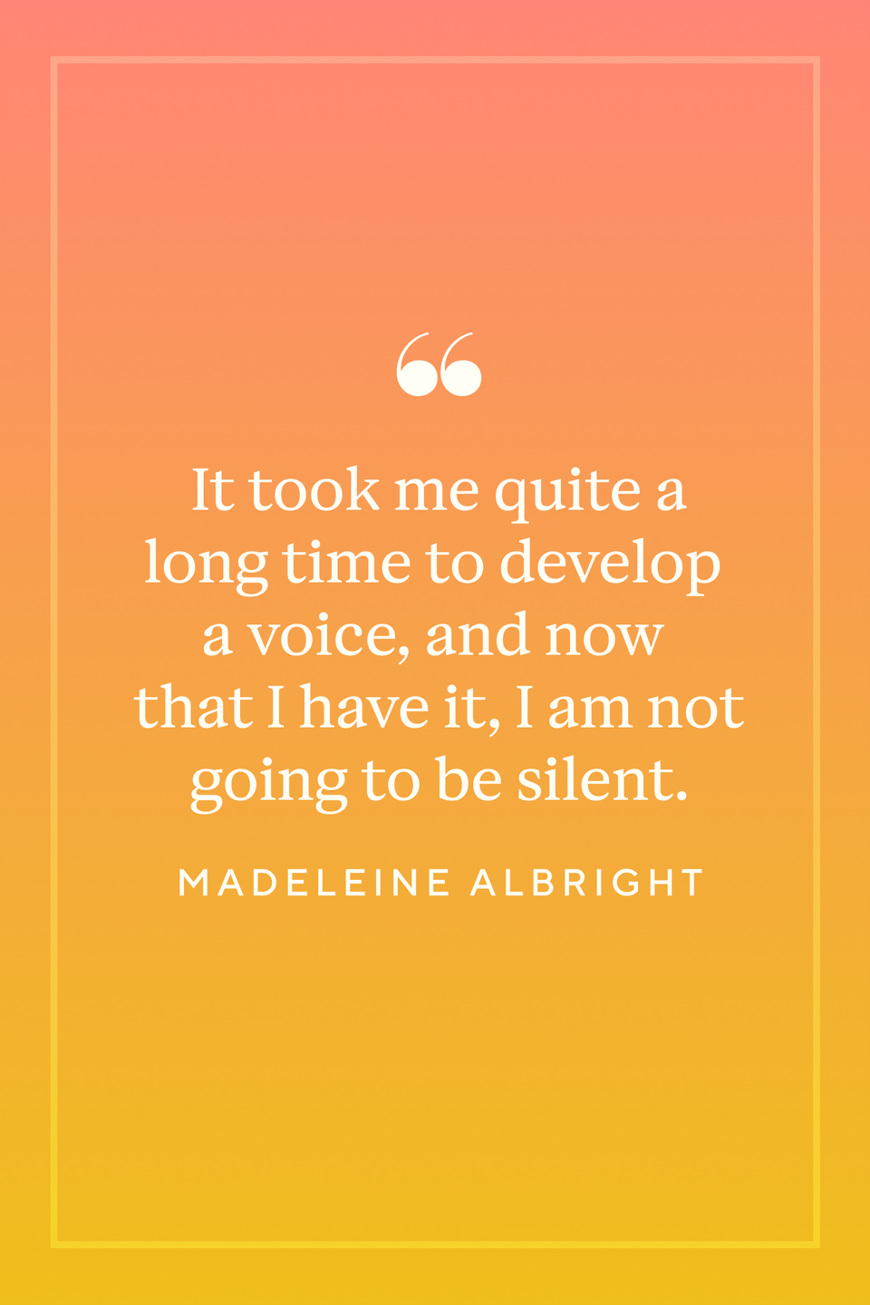 Madeleine Albright