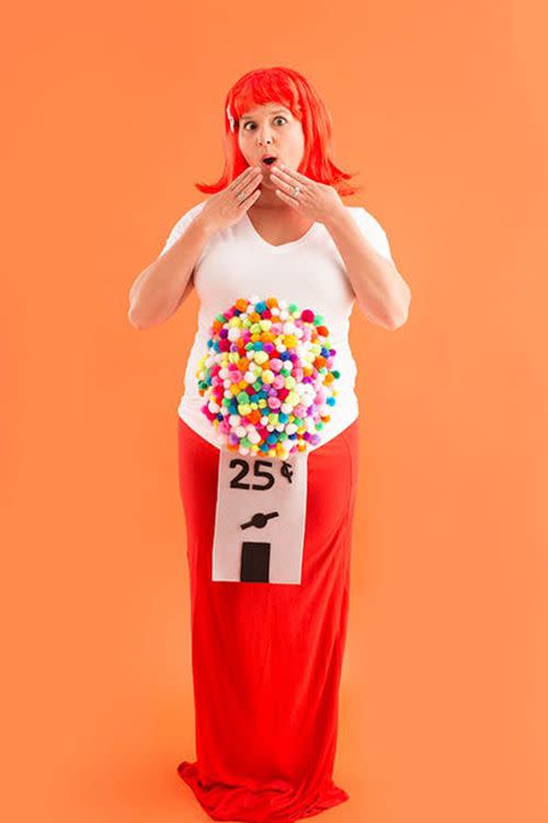 Gumball Pregnant Halloween Costume