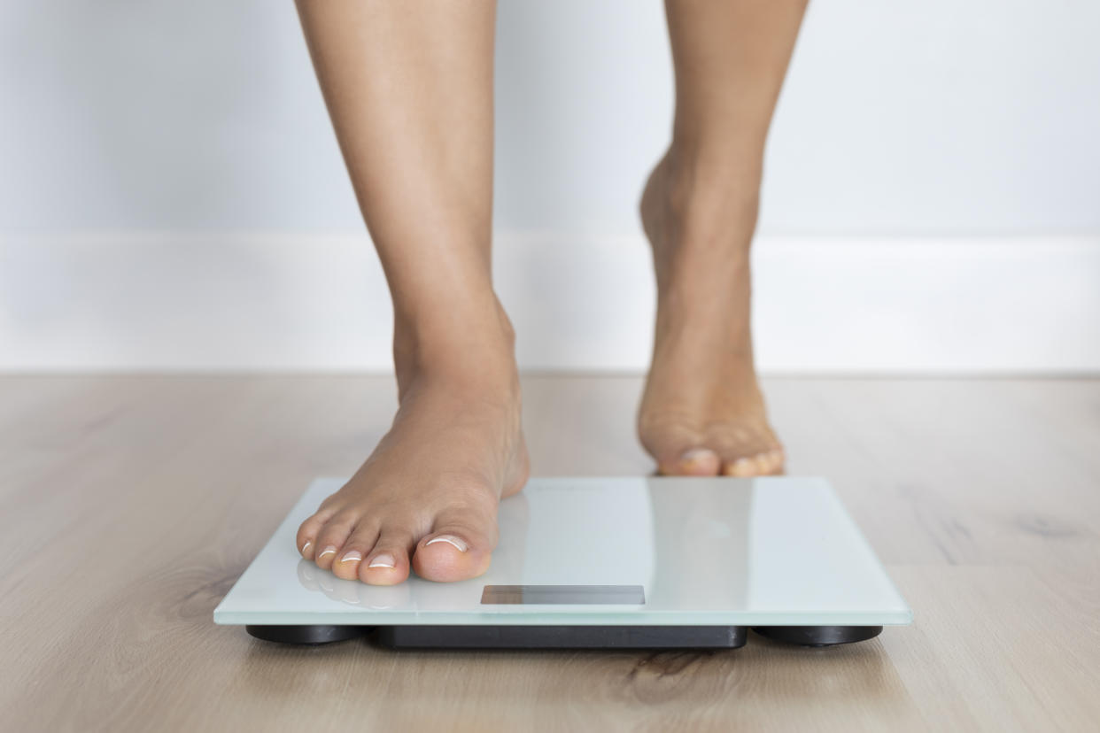 How to quit the scale in the new year. (Photo: Getty Images)