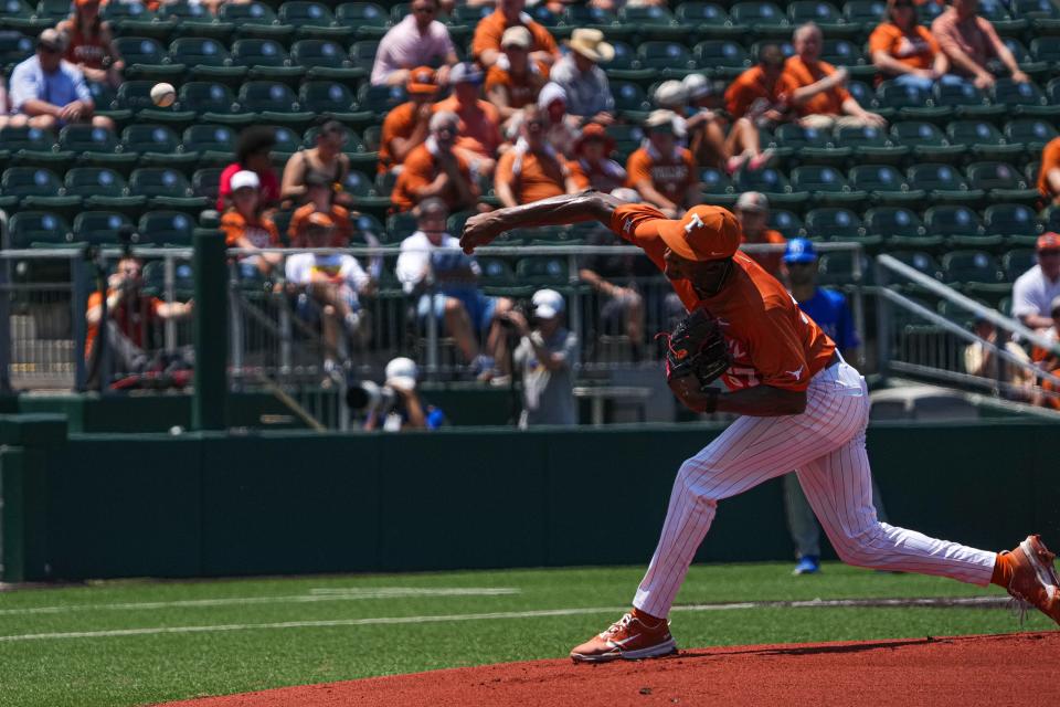 Texas' Lebarron Johnson Jr. has pretty much had a lost season but won Saturday against Kansas with arguably his best performance of the year to show a lot of promise for the postseason.