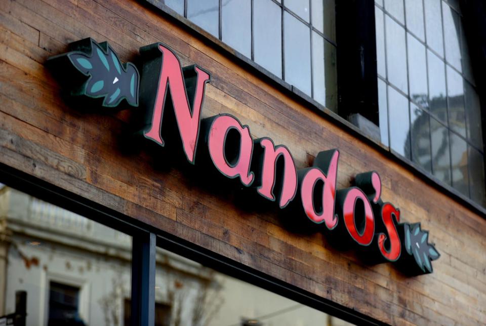 A Nando’s restaurant in Nottingham (PA Archive)