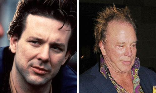 9. Mickey Rourke's Blonde Hair in "Year of the Dragon" - wide 6