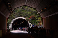 <p>The peloton went through a lot of tunnels during their stay in Sicilia and Sardinia, because of the mountainous relief.<br>The riders were riding between Tortoli – Cagliari (148km), during the third stage. </p>