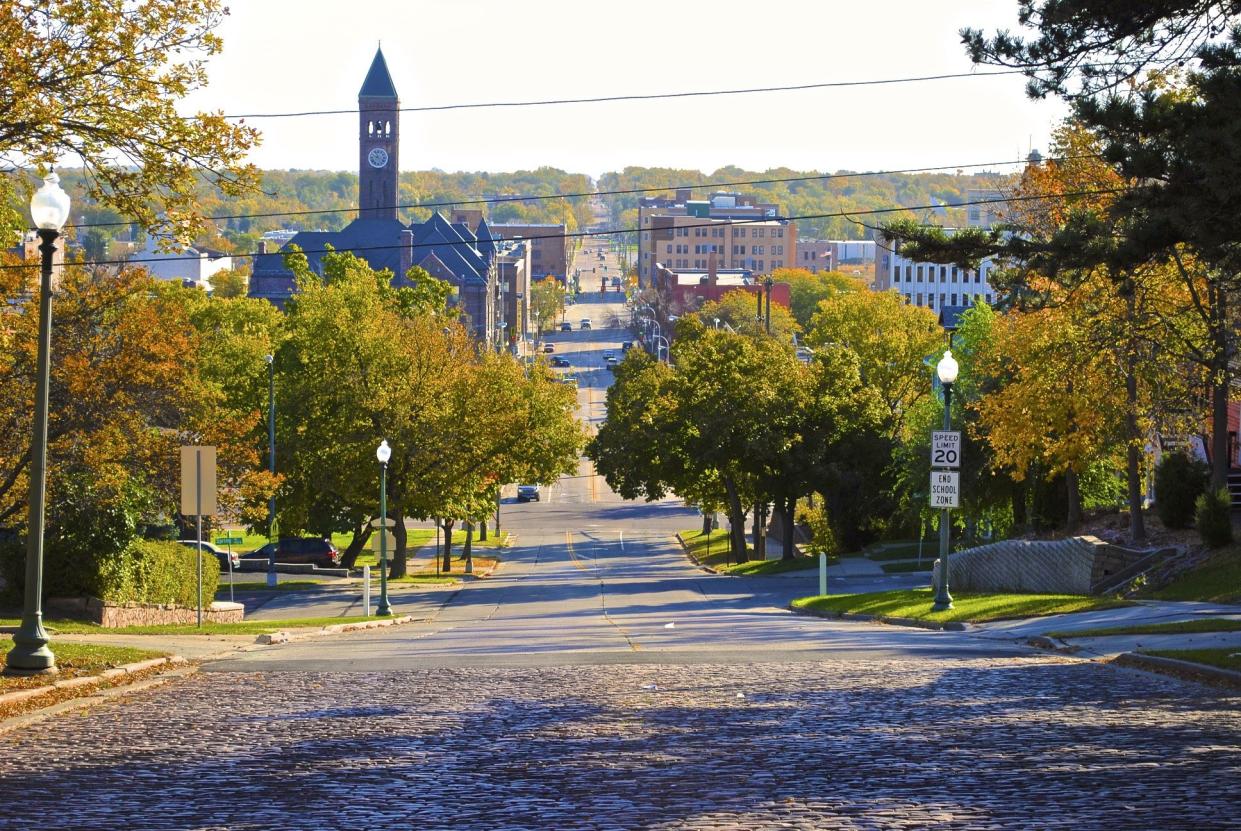 A look into downtown Sioux Falls, South Dakota