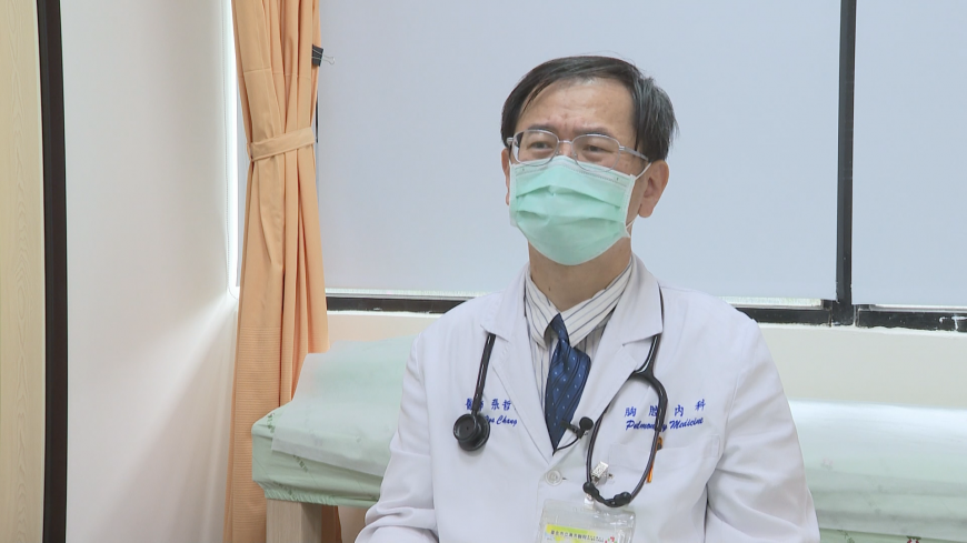 萬芳醫院呼吸照護中心主任張哲華。（圖／TVBS)