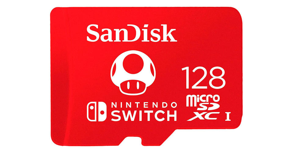 Esta tarjeta SanDisk vale para cualquier gadget no solo para la Switch. (Foto: Amazon)