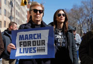 <p>Former Beatle Sir Paul McCartney joins the rally during a “March For Our Lives” demonstration demanding gun control in New York City, U.S. March 24, 2018. (Shannon Stapleton/Reuters) </p>