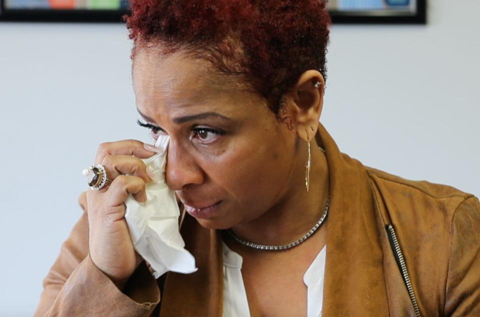 Homeowner Carlette Duffy is photographed at the Fair Housing Center of Central Indiana on Thursday, May 6, 2021. 