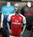 <p>Are these the kits the Gunners will be wearing next year? Will Arsene Wenger be in charge? Will Mesut Ozil or Alexis Sanchez be wearing it? So many questions! </p>