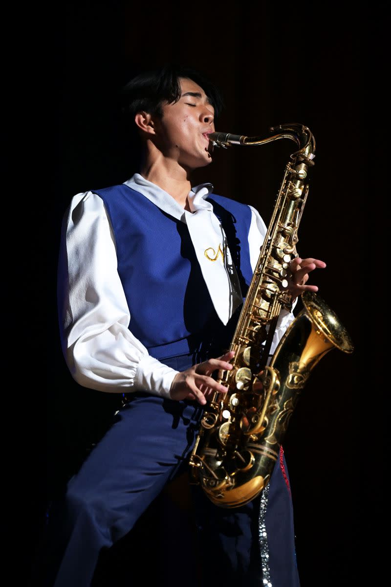 「2024總統府音樂會－自由之力」，文總再公布國際級卡司是來自日本沖繩的西原高校行進樂隊。（圖／文化總會提供）