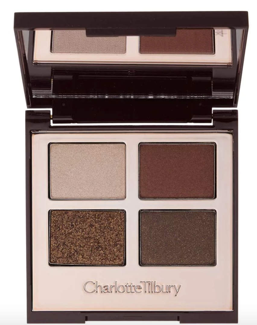 <p>The ultimate festive eyeshadow quad to take on the go. <a rel="nofollow noopener" href="https://www.charlottetilbury.com/au/luxury-palette-the-dolce-vita.html" target="_blank" data-ylk="slk:Charlotte Tilbury, $80.00;elm:context_link;itc:0;sec:content-canvas" class="link ">Charlotte Tilbury, $80.00</a> </p>