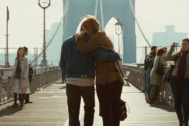<p>HBO</p> The Brooklyn Bridge in 'Sex and the City: The Movie'.