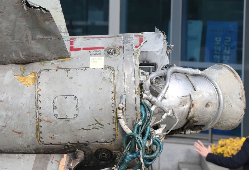 South Korea salvages parts of Soviet-era North Korean missile