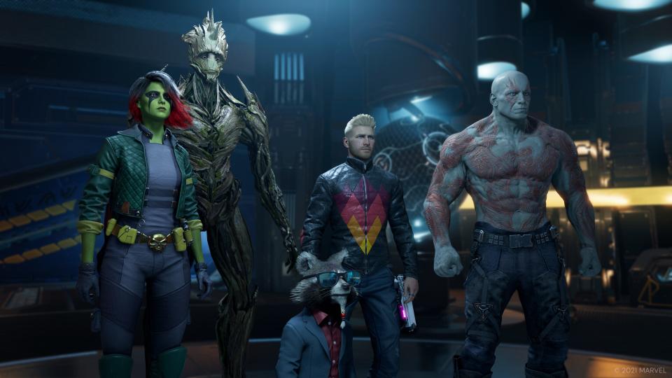 Blast off with &quot;Marvel&#39;s Guardians of the Galaxy&quot; available on Xbox Series X and Xbox One consoles for $34.99 off.