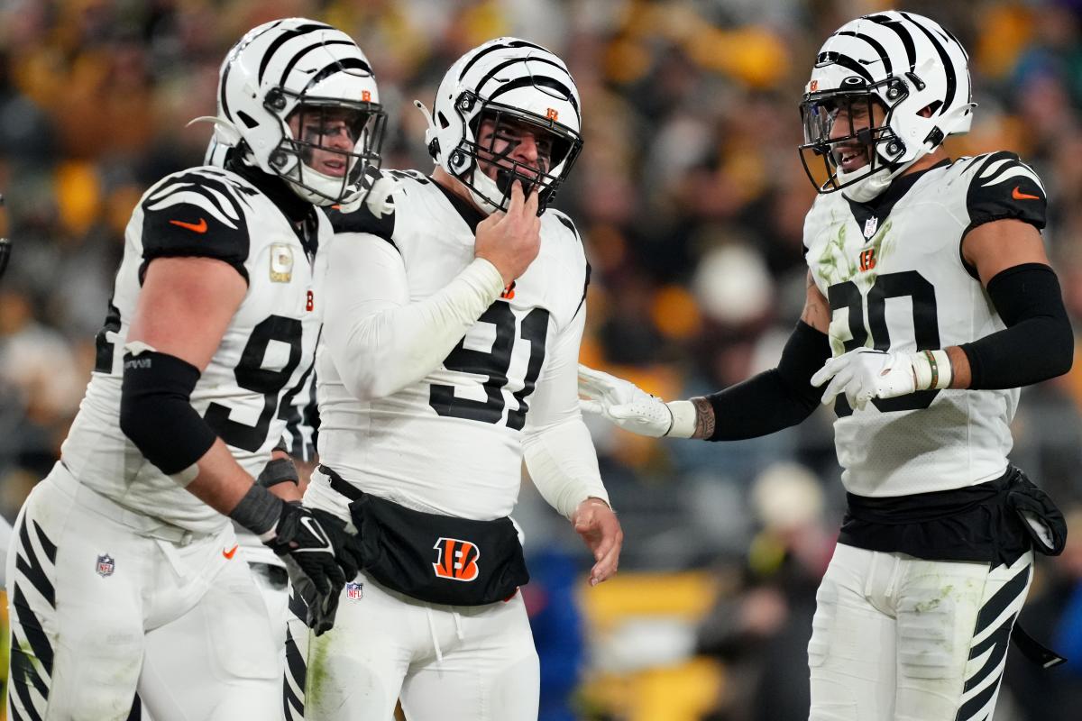 Bengals defensive end Trey Hendrickson extends sack streak, hurts back