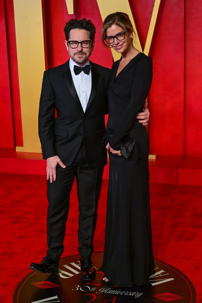J. J. Abrams and Katie McGrath Vanity Fair Oscar Party, Arrivals, Los Angeles, California, USA - 10 Mar 2024