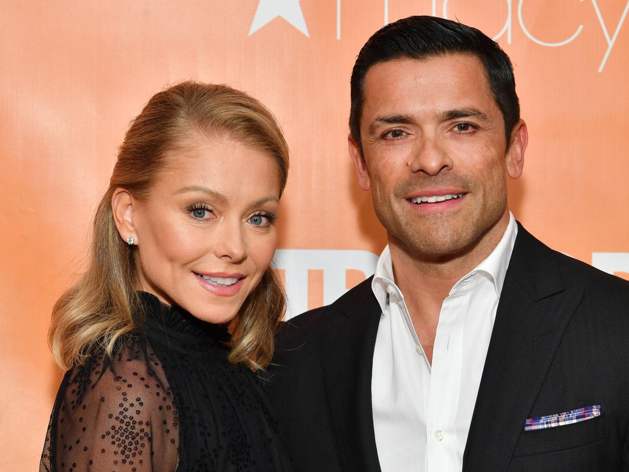 Kelly Ripa and Mark Consuelos