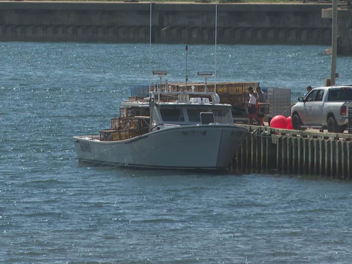 Lennox Island treaty fishers began their first foray into the fall lobster fishery Thursday. They will fish out of Borden. (Brian Higgins/CBC - image credit)