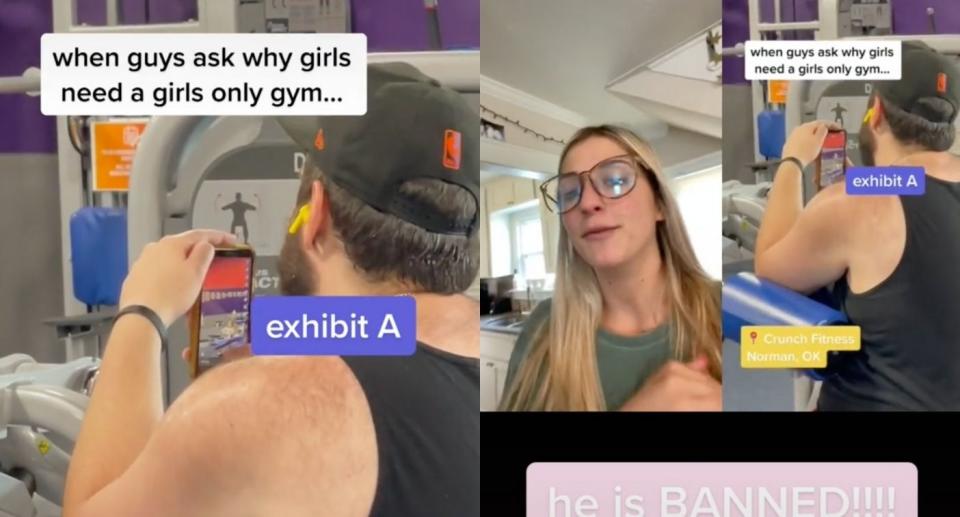 Anneli Edenkrans viral tiktok man filming women