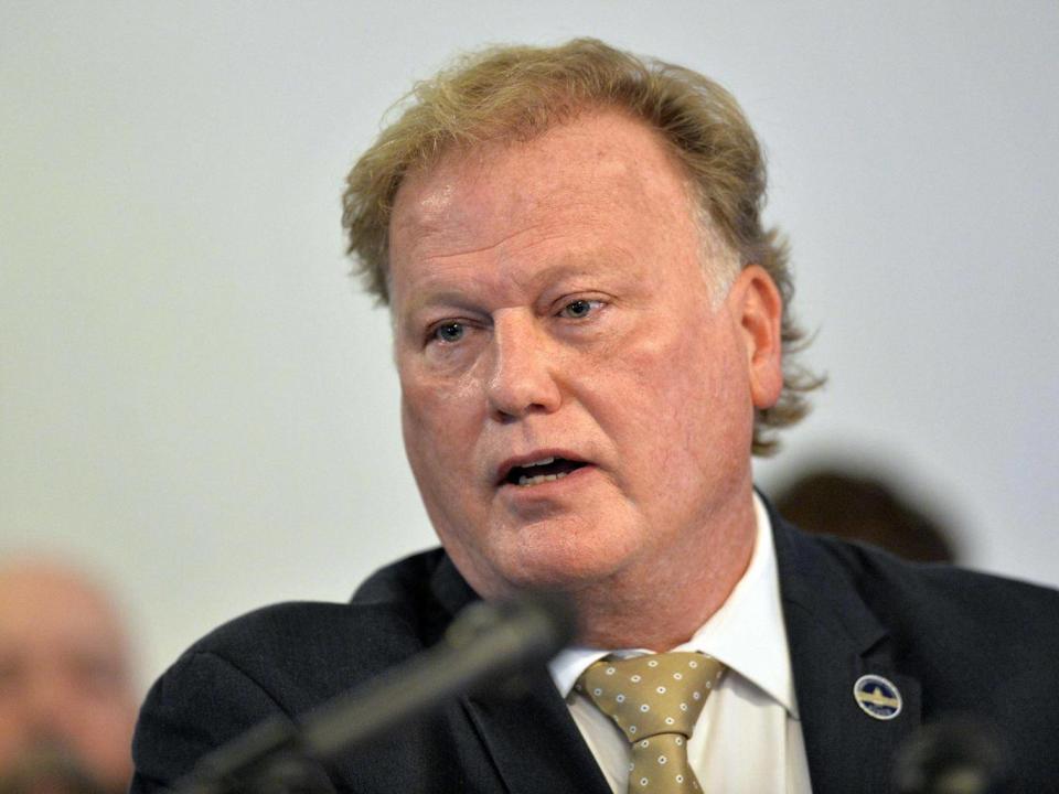 The election was held following the suspected suicide of Dan Johnson, who was alleged to have sexually assaulted a teenage girl (AP Photo/Timothy D. Easley, File)