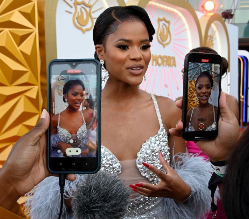 Ndavi Nokeri during Miss South Africa 2024 at Sunbet Arena, Time Square. 