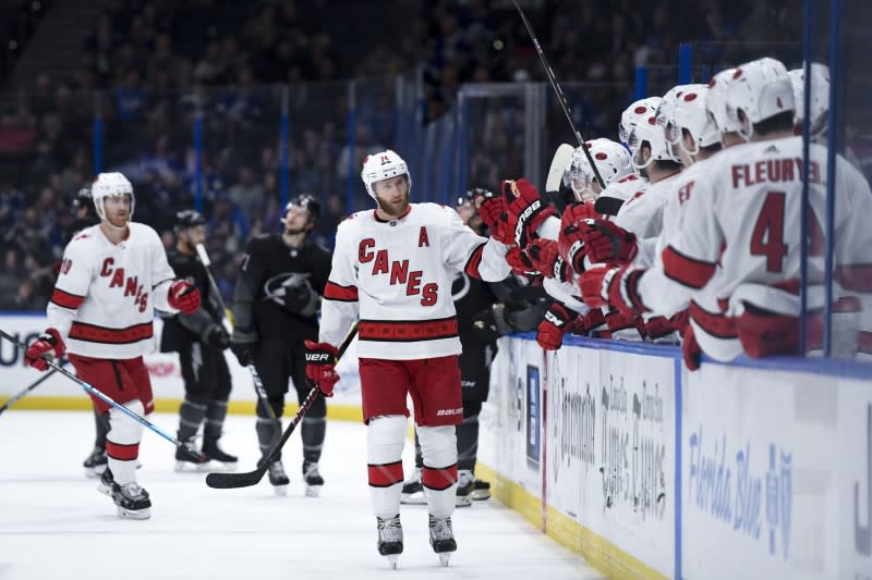 NHL: Carolina Hurricanes at Tampa Bay Lightning