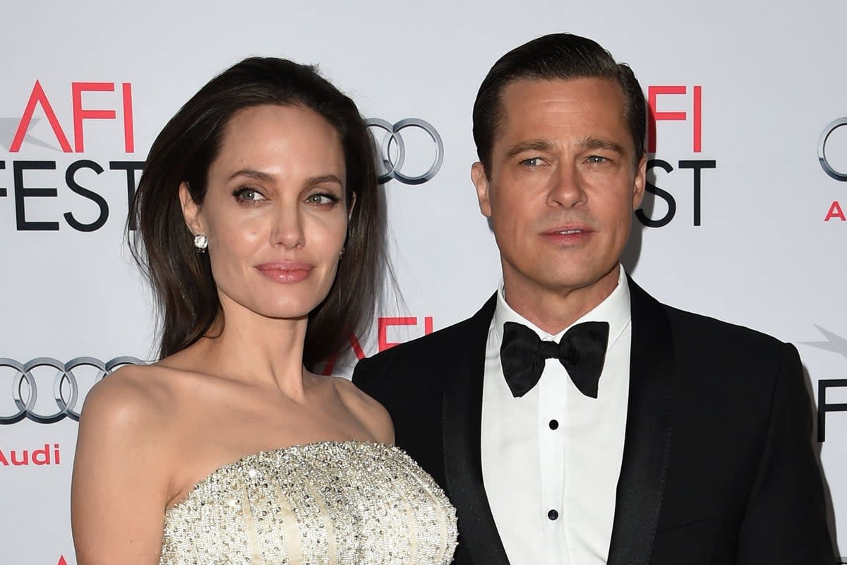 Angelina Jolie’s former firm is suing Brad Pitt for ‘moving assests’ from their wine business  (AFP via Getty Images)