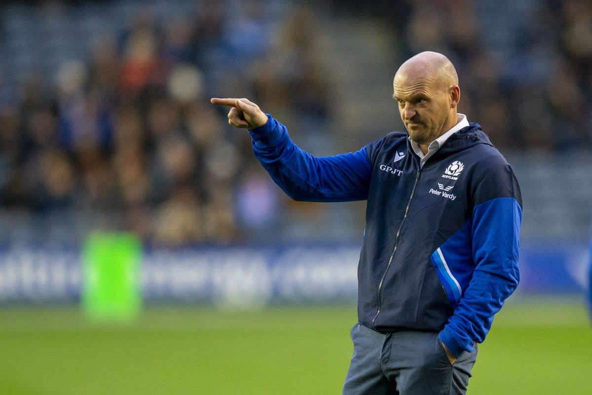 Scotland head coach Gregor Townsend saw his side narrowly beaten (Robert Perry/PA). (PA Wire)
