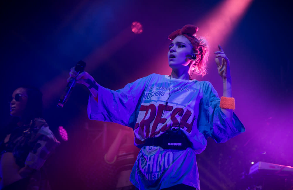 Grimes has stressed she is ‘happily proud of white culture’ amid her Nazi scandal credit:Bang Showbiz