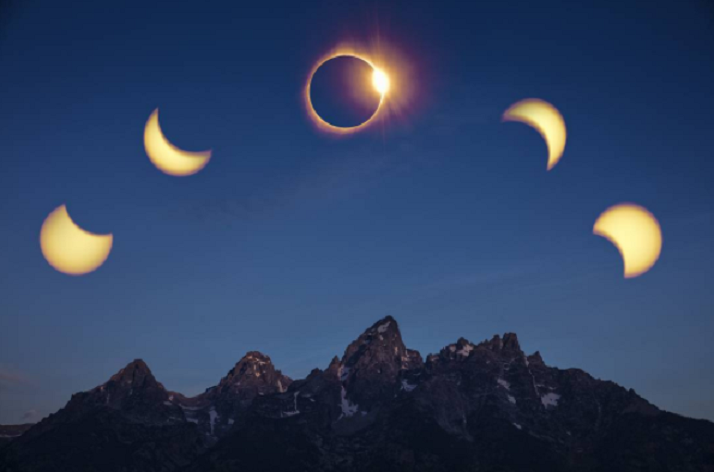 Las imágenes más espectaculares del eclipse solar