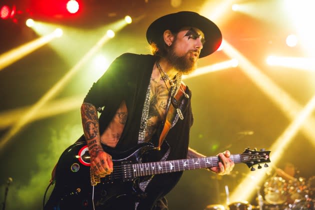 Dave Navarro is back with Jane's Addiction after a two-year absence to battle long Covid. - Credit: Javier Bragado/Redferns