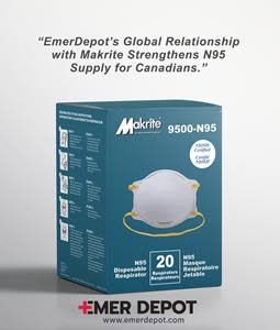 EmerDepot’s Global Relationship with Makrite Strengthens N95 Supply for Canadians. www.emerdepot.com/makrite