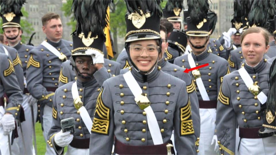 榮耀！胡家琪成台灣第二位西點軍校畢業生