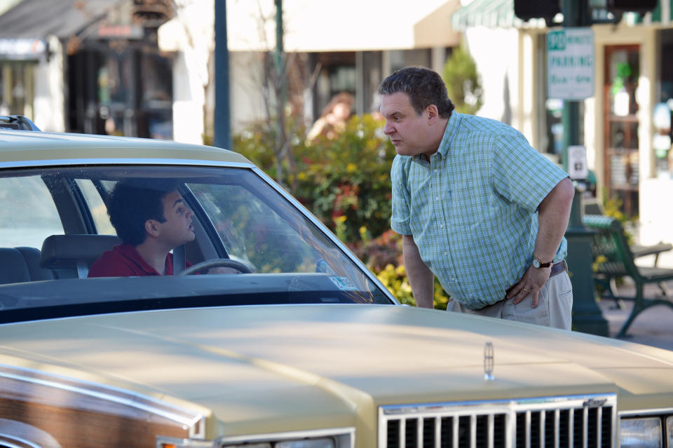 This undated publicity image released by ABC shows Troy Gentile, left, and Jeff Garlin in a scene from "The Goldbergs," premiering Tuesday, Sept. 24, at 9 p.m. EST. (AP Photo/ABC, Eric McCandless)