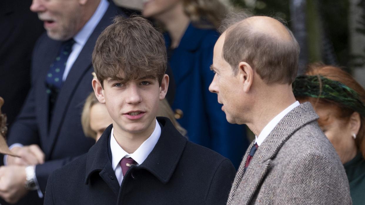 the british royal family attend the christmas morning service