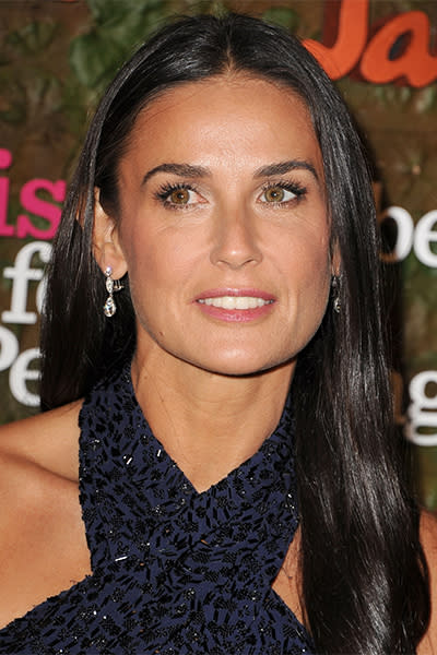 Square Face: Demi Moore