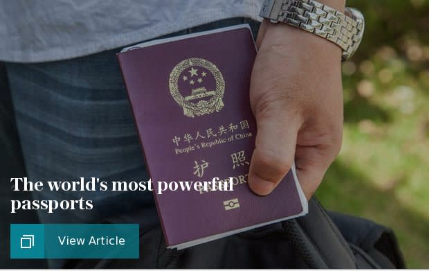 The world's most powerful passports